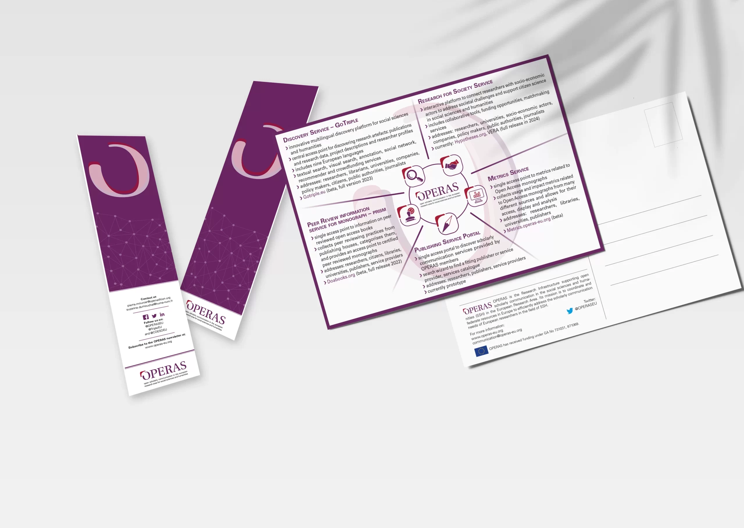 OPeraBranding Marque page et carte postale